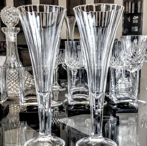 Reed & Barton champagne flutes